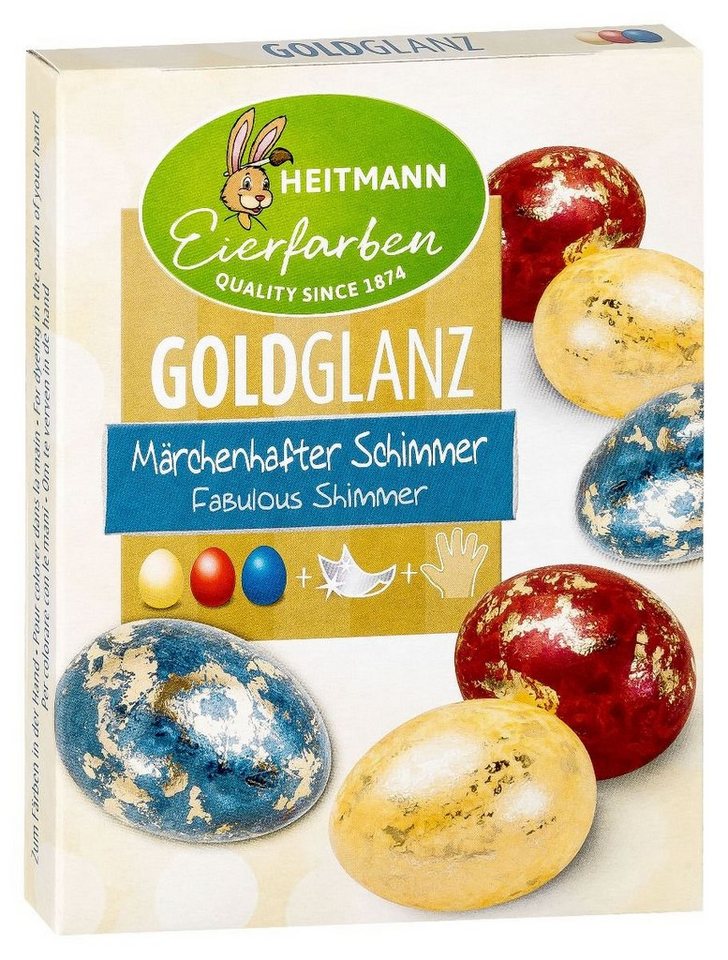 BRAUNS HEITMANN Osterei Eierfarben 3 Stück Goldglanz von BRAUNS HEITMANN