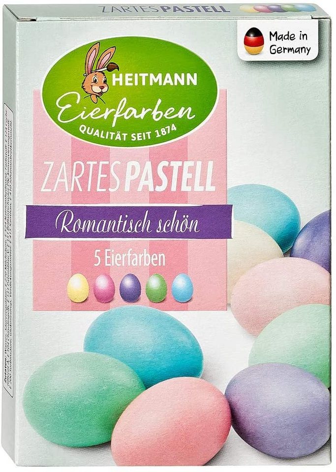 BRAUNS HEITMANN Osterei Heitmann Ostereierfarbe Zartes Pastell 1007794 von BRAUNS HEITMANN