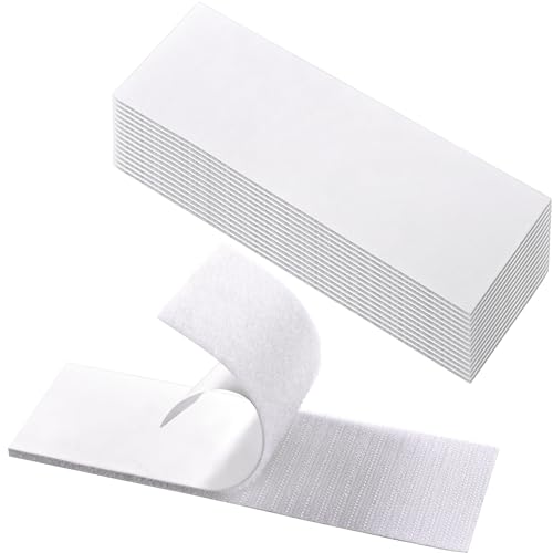 BRAVESHINE Klettband selbstklebend extra stark, 60mm X 180mm Klettverschluss selbstklebend 15 Stück doppelseitiges Klettband Klett Klebeband, Set Haken & Flausch, Weiß BRAVESHINE Klettband selbstklebend extra stark, 60mm X 180mm Klettverschluss selbstklebend 15 Stück doppelseitiges Klettband Klett Klebeband, Set Haken & Flausch, Weiß von BRAVESHINE