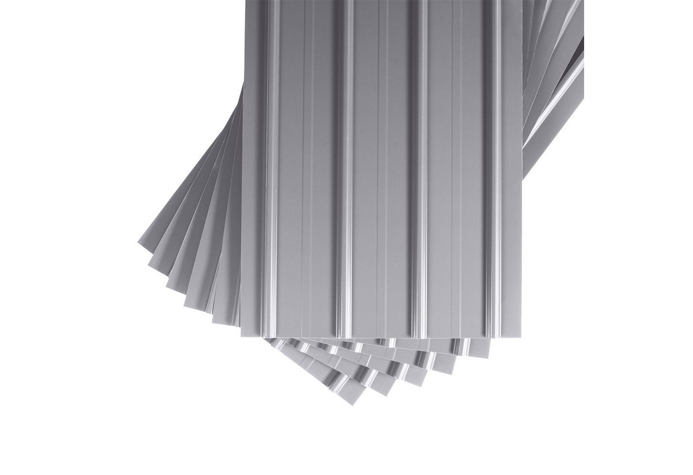 BRAVO Trapezblech, SMART Cover Set H12 Plus, 12 x Trapez-Abdeckblech 6,75 m², verzinkter Stahl lackiert, 1250x450x0,3 mm (12-St. inkl. Schrauben) Made in Germany von BRAVO