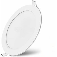 10x 15W led Panel Einbaustrahler Spot Einbauleuchte Ø19.8 Kaltweiß 6500K 1280 Lumen Deckenleuchte Rund von BRAYTRON