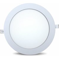 10x 18W LED Panel Einbaustrahler Spot Einbauleuchte Warmweiß 3000K 1360 Lumen Deckenleuchte Rund von BRAYTRON