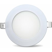 10x 6W led Panel Einbaustrahler Spot Einbauleuchte Neutralweiß 4200K 350 Lumen Deckenleuchte Rund von BRAYTRON