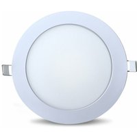 5x 12W led Panel Einbaustrahler Spot Einbauleuchte Neutralweiß 4200K 910 Lumen Deckenleuchte Rund von BRAYTRON