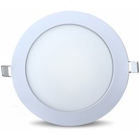 5x 12W led Panel Einbaustrahler Spot Einbauleuchte Warmweiß 3000K 910 Lumen Deckenleuchte Rund von BRAYTRON