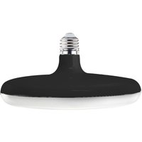 Braytron - E27 led Lampe 24W Kaltweiß in Schwarz + Lampenfassung 1M Schwarz, Stylische Hängelampe Hängeleuchte Pendelleuchte von BRAYTRON