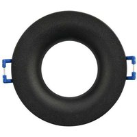 Braytron - Einbaustrahler GU10 Einbauleuchten Rahmen Einbauspots Ø68mm Bohrloch inkl. GU10 Fassung Schwarz von BRAYTRON