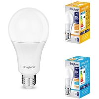 Led Leuchtmittel E27 Sockel Lampe Birne Glühlampe Licht 10 Watt A60 dimmbar 820 Lumen warmweiß (3000 k) 10 Stück von BRAYTRON