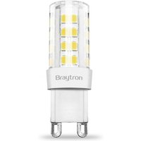 Braytron - led Leuchtmittel Stecklampe Stiftsockel Birne Lampe Leuchte Licht G9 5 Watt 230V 420 Lumen kaltweiß 5 Stück von BRAYTRON