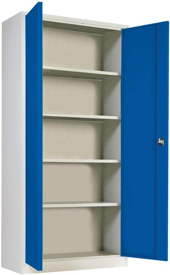 BRB-Lagertechnik Aktenschrank Aktenschrank/Flügeltürenschrank, HxBxT 1800x800x380 mm Aktenschrank / Materialschrank mit Flügeltüren BRB-Lagertechnik Aktenschrank Aktenschrank/Flügeltürenschrank, HxBxT 1800x800x380 mm Aktenschrank / Materialschrank mit Flügeltüren von BRB-Lagertechnik