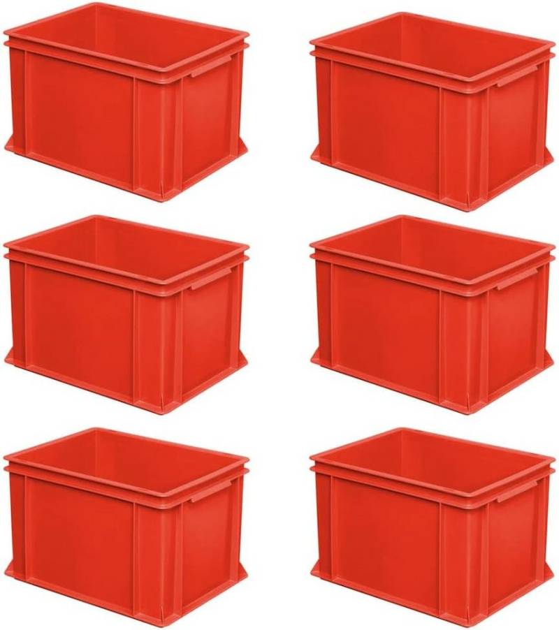 BRB-Lagertechnik Aufbewahrungsbox 6 Eurobehälter mit 2 Griffleisten, LxBxH 400x300x270 mm, Stoßfest, robust und formstabil BRB-Lagertechnik Aufbewahrungsbox 6 Eurobehälter mit 2 Griffleisten, LxBxH 400x300x270 mm, Stoßfest, robust und formstabil von BRB-Lagertechnik
