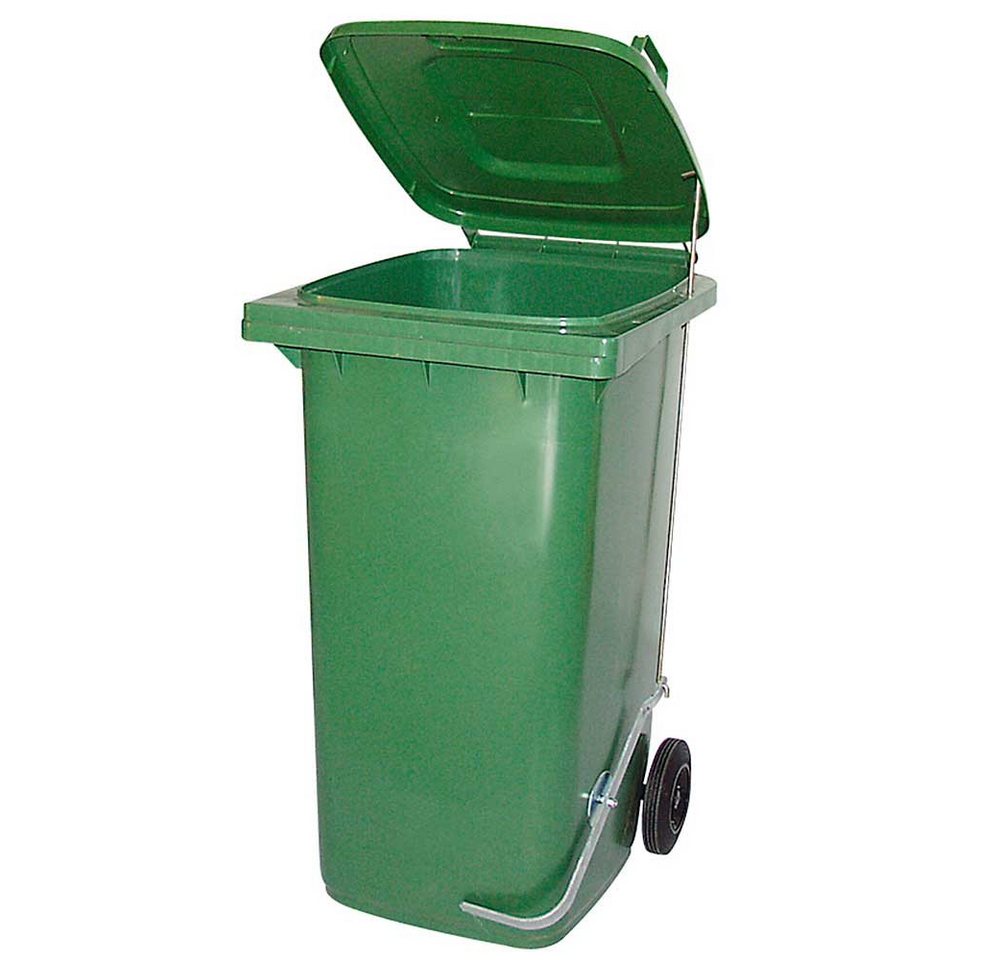 BRB-Lagertechnik Mülleimer 240 Liter Mülltonne mit Fußpedal für handfreie Bedienung, Genormte 240 Liter Mülltonne mit Fußöffnung BRB-Lagertechnik Mülleimer 240 Liter Mülltonne mit Fußpedal für handfreie Bedienung, Genormte 240 Liter Mülltonne mit Fußöffnung von BRB-Lagertechnik