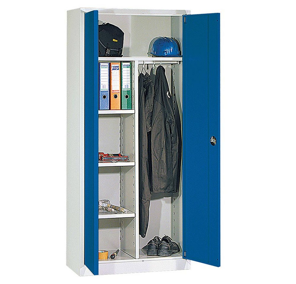 BRB-Lagertechnik Spind Aktenschrank/Kleiderschrank Kombination, HxBxT 1950x925x420 mm BRB-Lagertechnik Spind Aktenschrank/Kleiderschrank Kombination, HxBxT 1950x925x420 mm von BRB-Lagertechnik