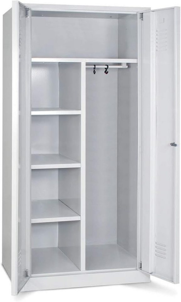 BRB-Lagertechnik Spind Aktenschrank/Kleiderschrank Kombination, HxBxT 1950x925x420 mm BRB-Lagertechnik Spind Aktenschrank/Kleiderschrank Kombination, HxBxT 1950x925x420 mm von BRB-Lagertechnik