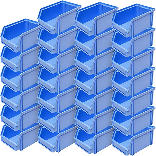 27x Sichtbox"CLASSIC" FB 4, LxBxH 230/200x140x122 mm, Inhalt 3,7 Liter, blau von BRB