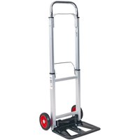 Zusammenschiebbare Aluminium Transport- und Sackkarre, BxTxH 400x400x1080 mm, Tragkraft 90 kg von BRB