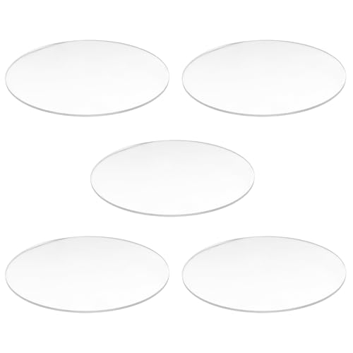 BRCUAT 5X Transparent 3Mm Starker Acryl Runde Scheibe Durchmesser: 85Mm BRCUAT 5X Transparent 3Mm Starker Acryl Runde Scheibe Durchmesser: 85Mm von BRCUAT