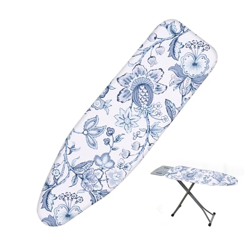 BRCYKRWY Bügelbrett Polster 120x40 Bügelbrett Für Dampfbügelstation Verdickt - 2 In 1 Design Fleckenabweisende Baumwollpolsterung Geeignet Für Dampfbügeleisen, Color : Blauw, Size : 120- BRCYKRWY Bügelbrett Polster 120x40 Bügelbrett Für Dampfbügelstation Verdickt - 2 In 1 Design Fleckenabweisende Baumwollpolsterung Geeignet Für Dampfbügeleisen, Color : Blauw, Size : 120- von BRCYKRWY