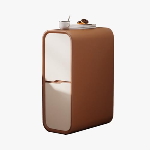 Nachttisch Schmal Nachttisch Mit 2 Schubladen Nachtkommode Nachtschrank Beistelltisch Couchtisch Sofatisch, Nachttische Aus Holz Für Kleine Räume, Wohnzimmer, Schlafzimmer(Color:Brown+White,Size:35x40 Nachttisch Schmal Nachttisch Mit 2 Schubladen Nachtkommode Nachtschrank Beistelltisch Couchtisch Sofatisch, Nachttische Aus Holz Für Kleine Räume, Wohnzimmer, Schlafzimmer(Color:Brown+White,Size:35x40 von BRCYKRWY