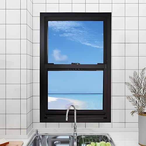 Schiebefenster Schuppenfenster Fenster Aluminiumlegierung und gehärtetem Glas,Mit Abnehmbarem Sichtschutz For Spielhäuser, Schuppen, Garage Und Hühnerställe von BRCYKRWY