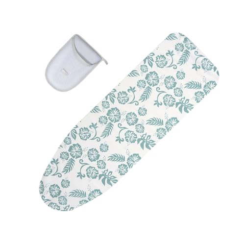 Universal-Bügelbrettbezug Bügelbrettbezug 120x40 Für Bügelbrett Scorch-beständige BüGeltisch Ersatzbezug DampfdurchläSsig - Bügelbrettbezug, Mit Verschlüssen ( Color : Leaves , Size : 120x40cm ) Universal-Bügelbrettbezug Bügelbrettbezug 120x40 Für Bügelbrett Scorch-beständige BüGeltisch Ersatzbezug DampfdurchläSsig - Bügelbrettbezug, Mit Verschlüssen ( Color : Leaves , Size : 120x40cm ) von BRCYKRWY