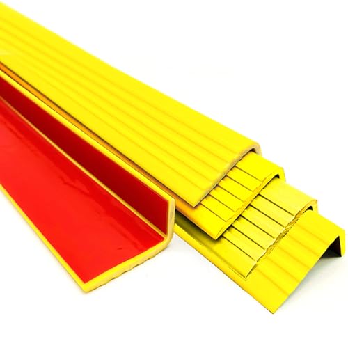 Vinyl-Anti-Rutsch-Treppenkante Anti-Rutsch Treppenkante 60x30mm Rutschfeste Treppenstufe Kantenschutz Freischnitt AntiRutsch Streifen Für Treppen/Boden/Stufen, Treppenkanten ( Color : Giallo , Size : Vinyl-Anti-Rutsch-Treppenkante Anti-Rutsch Treppenkante 60x30mm Rutschfeste Treppenstufe Kantenschutz Freischnitt AntiRutsch Streifen Für Treppen/Boden/Stufen, Treppenkanten ( Color : Giallo , Size : von BRCYKRWY