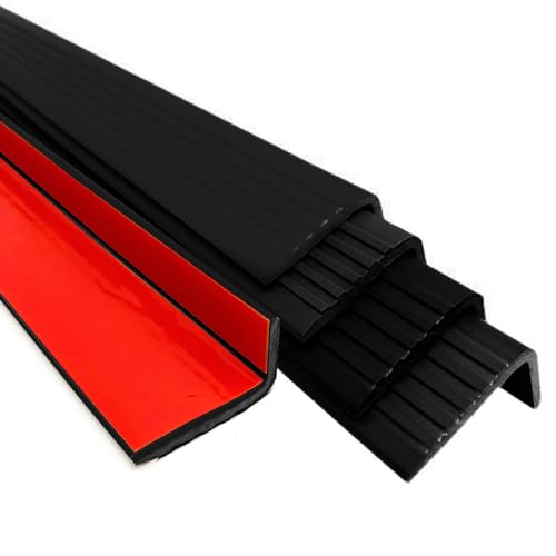Vinyl-Anti-Rutsch-Treppenkante Anti-Rutsch Treppenkante 60x30mm Rutschfeste Treppenstufe Kantenschutz Freischnitt AntiRutsch Streifen Für Treppen/Boden/Stufen, Treppenkanten ( Color : Nero , Size : 39 Vinyl-Anti-Rutsch-Treppenkante Anti-Rutsch Treppenkante 60x30mm Rutschfeste Treppenstufe Kantenschutz Freischnitt AntiRutsch Streifen Für Treppen/Boden/Stufen, Treppenkanten ( Color : Nero , Size : 39 von BRCYKRWY