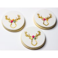 3" Hirschkopf Fondant Stempel Perfekt Für Einige Weihnachtliche Kekse Oder Keksornamente 3" Hirschkopf Fondant Stempel Perfekt Für Einige Weihnachtliche Kekse Oder Keksornamente von BREADSTAMPS