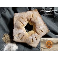 Großer 5 Punkt Stern Brotstempel 1/2" Quer von BREADSTAMPS