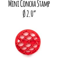 Mini Mermaid Concha Stempel 2" Mit Fischwaage Muster Machen Manteconchas, Conchas, Cupcakes Super Einfach/Pan Dulce Sello Mini Mermaid Concha Stempel 2" Mit Fischwaage Muster Machen Manteconchas, Conchas, Cupcakes Super Einfach/Pan Dulce Sello von BREADSTAMPS
