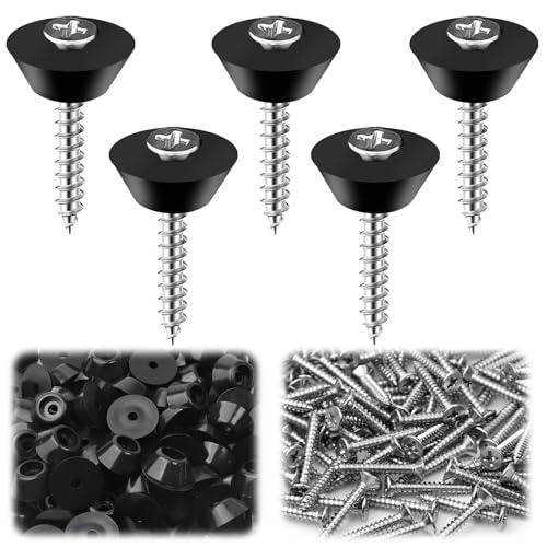 BREANIFULL 140 Stück Dichtnägel für Noppenbahn Montageknöpfe mit Nagel 3.5 x 25 mm Dichtnägel mit Montageknopf Montagenägel/Montageknöpfe Noppenfolie für Baudrainage Hochbeete Blumentöpfe von BREANIFULL