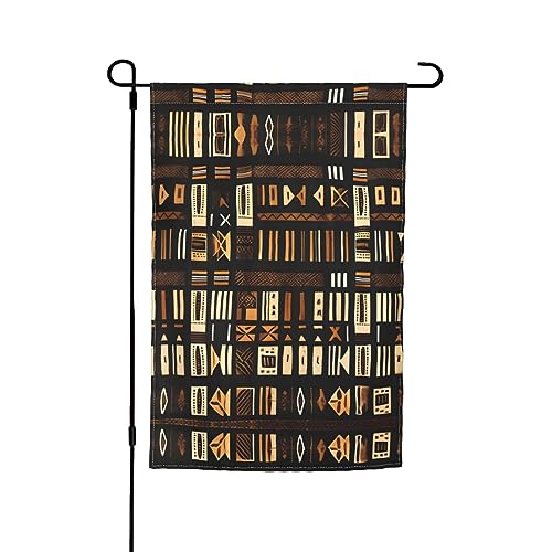 Afrikanische Schlammstoff-Gartenflagge, 30,5 x 45,7 cm, kleine Gartenflagge, Weihnachtsdekoration, Flagge von BREAUX