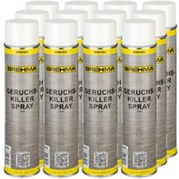 12x Brehma Geruchskiller Spray 600ml von BREHMA