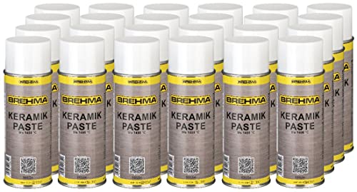 24x BREHMA Keramikpaste Spray 400ml Keramikpastenspray bis 1400° C mit Griff von BREHMA