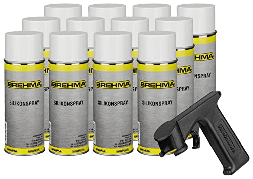 24x BREHMA Silikonspray 400ml Schmiermittel Schmierstoff Siliconespray mit Griff 24x BREHMA Silikonspray 400ml Schmiermittel Schmierstoff Siliconespray mit Griff von BREHMA