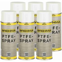 Brehma - 6x ptfe Spray Kriechöl Schmiermittel Trockenschmierung von BREHMA