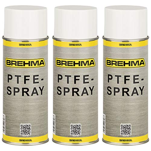3x BREHMA PTFE Spray Kriechöl Schmiermittel Trockenschmierung 400ml von BREHMA