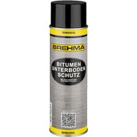 Bitumen Unterbodenschutz Black Edition 500ml Steinschlagschutz Spray schwarz - Brehma von BREHMA