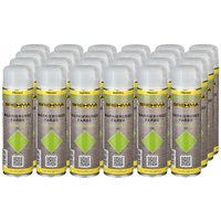 Brehma - 24x Markierungsspray Forstspray Markierungsfarbe leuchtgrün 500ml von BREHMA