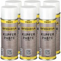 Brehma - 6x Kupferpaste Spray 400ml Kupferpastenspray von BREHMA
