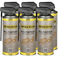 Brehma - 6x Cobra Sprühkopf Multispray 400ml Multifunktionsöl Öl Vielzweckspray Kriechöl von BREHMA