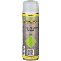 Markierungsspray Forstspray Markierungsfarbe leuchtgrün 500ml - Brehma von BREHMA