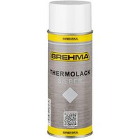 Brehma - Thermolack silber 400ml bis 600° c hitzebeständig Schutz Lack abriebfest von BREHMA