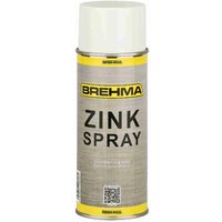 Zinkspray 400ml dunkel Grundierung Korrosionsschutz bis 300° c 400ml - Brehma von BREHMA