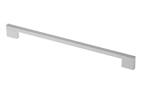 BRESKO 1-20 Stk Möbelgriffe Küchengriffe Stangengriffe Griffe Schrankgriffe Relinggriff Bügelgriff Schubladengriff Türgriff UA18 (2, Chrom glänzend, Bohrabstand: 320 mm) von BRESKO