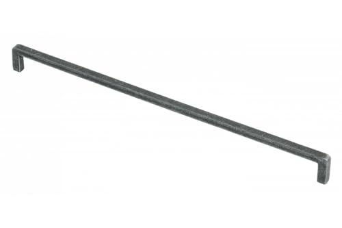 BRESKO 1-20 Stk Möbelgriffe Schrankgriffe Griffe Küchengriffe Stangengriffe Relinggriff Bügelgriff Schubladengriff Türgriff BAGIO (1, Altsilber, Bohrabstand: 320 mm) von BRESKO