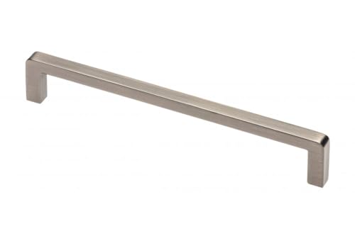 BRESKO 1-20 Stk Möbelgriffe Schrankgriffe Griffe Küchengriffe Stangengriffe Relinggriff Bügelgriff Schubladengriff Türgriff BAGIO (10, Titan gebürstet, Bohrabstand: 320 mm) von BRESKO