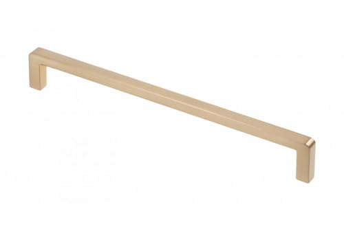 BRESKO 1-20 Stk Möbelgriffe Schrankgriffe Griffe Küchengriffe Stangengriffe Relinggriff Bügelgriff Schubladengriff Türgriff BAGIO (4, Champagner, Bohrabstand: 320 mm) von BRESKO