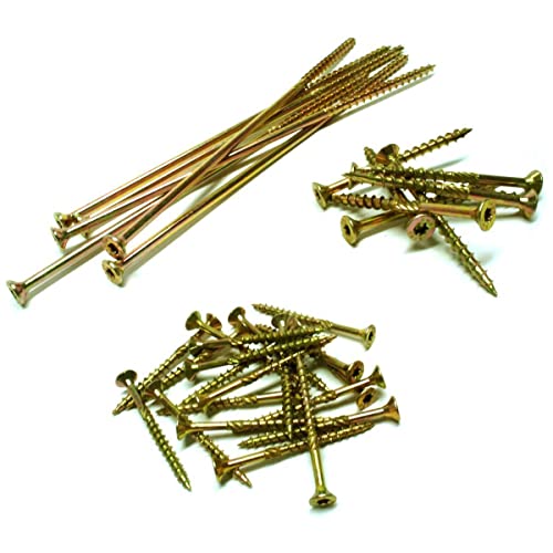 BRESKO Holzschrauben 4x40 mm 200 Stück Spanplattenschrauben verzinkt Senkkopf Holzbauschrauben Schrauben Konstruktionsschrauben BRESKO Holzschrauben 4x40 mm 200 Stück Spanplattenschrauben verzinkt Senkkopf Holzbauschrauben Schrauben Konstruktionsschrauben von BRESKO