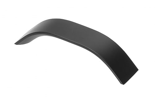 BRESKO Möbelgriffe Küchengriffe Griffe Möbelgriff Stangengriff Schrankgriffe Relinggriff Bügelgriff Schubladengriff UA-337 (1, Schwarz, Bohrabstand: 96 mm) von BRESKO
